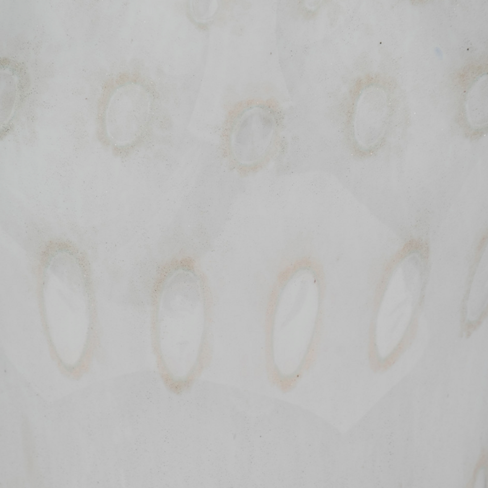 Outside The Box 20" Meira Ivory Bouquet Glass Vase