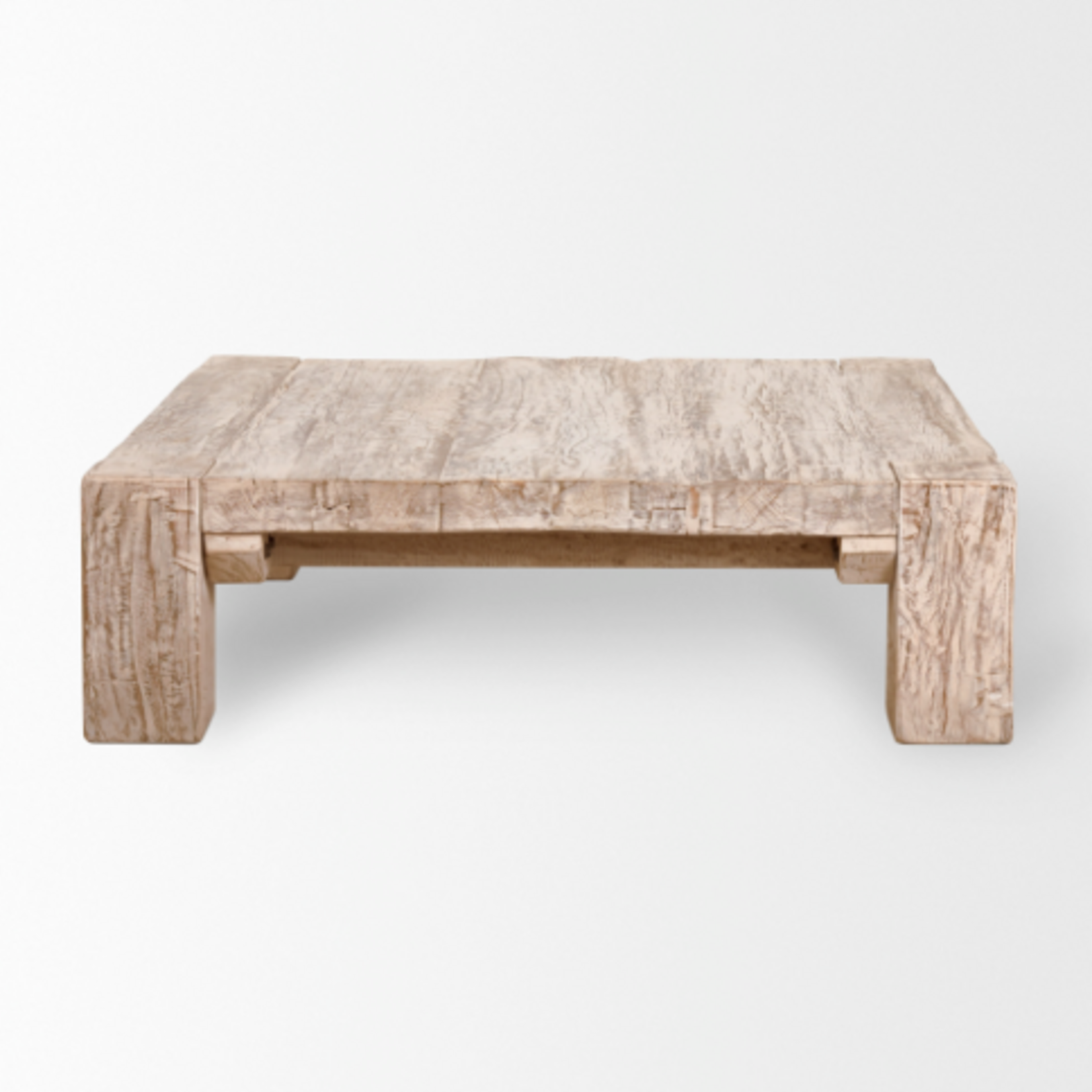 Outside The Box 48x48 McArthur Square Reclaimed Solid Wood Coffee Table