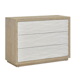 Outside The Box 48x19x36 Dockside Oasis Warm Natural Oak 3 Drawer Chest