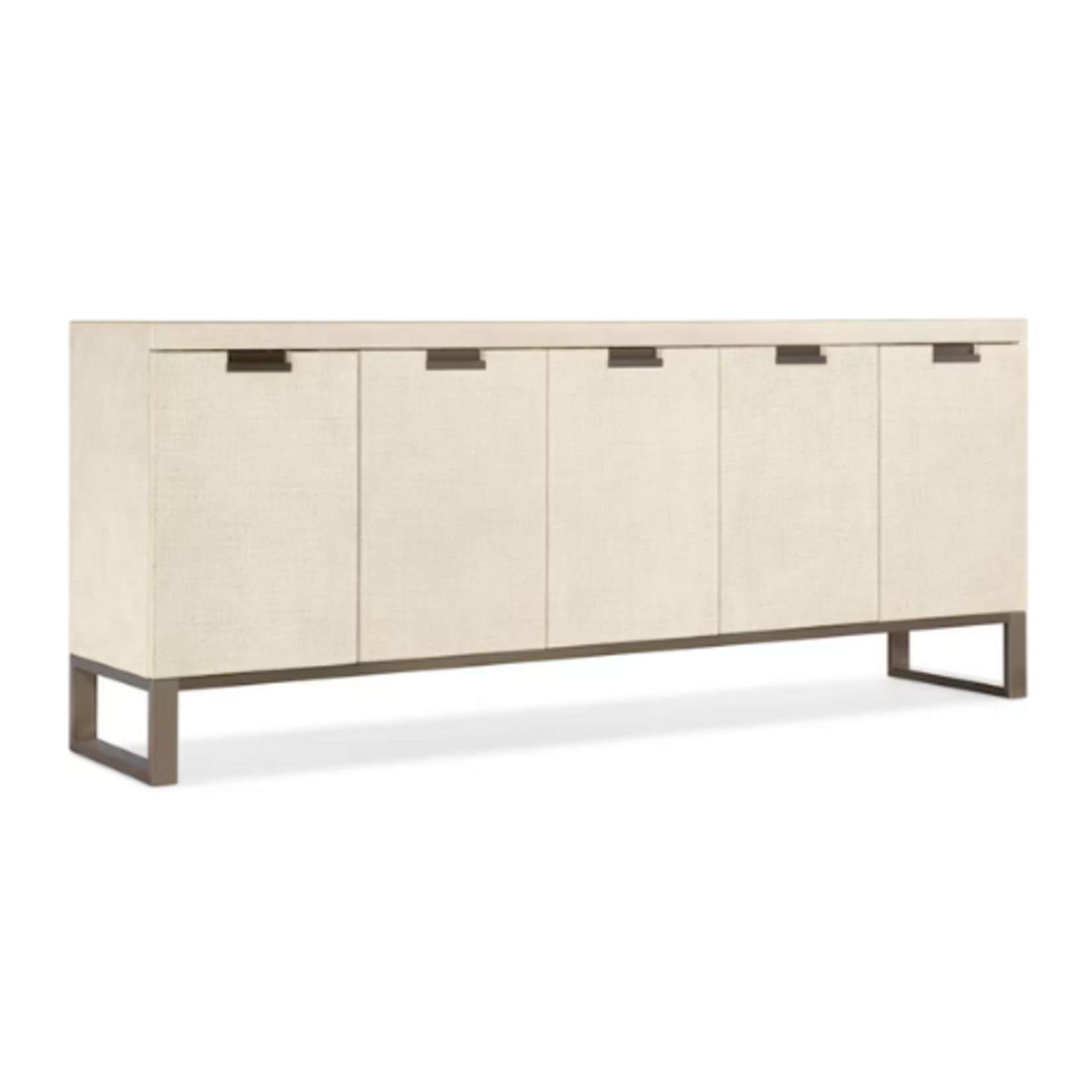 Outside The Box 82x18x35 Hooker Furniture Cascade Pebble Beach Burlap 5 Door Server / Sideboard