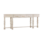 Outside The Box 92x18x36 Limehouse Solid Mahogany 3 Drawer Console Table In  Sandbar - SNB