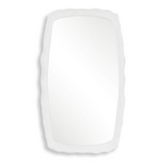 Outside The Box 22x38 Marbella Matte White Rectangular Mirror