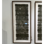 Outside The Box 59x26 Strata 1 Olive Greet Framed Art