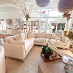 Outside The Box 122L x 94R  Boden Nomad Snow Kid Proof Crypton Performance Cloud Upholstered L-Shape Sofa 102CR-19 (Z)