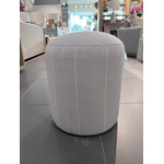 Outside The Box 17x19 Cleo Ice Blue Kid Proof Performance Round Ottoman VO110-34 (HH)
