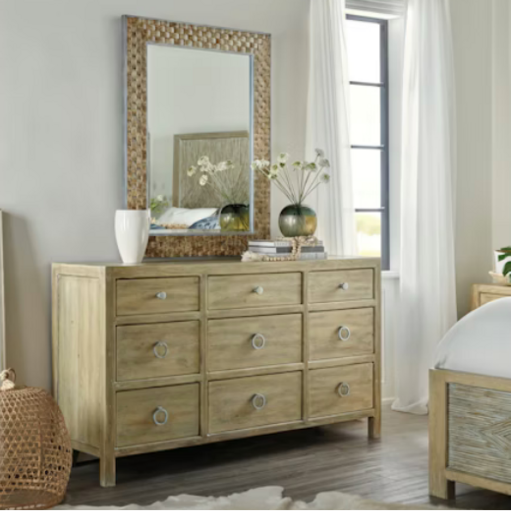 Outside The Box 68x19x38 Hooker Furniture Surfrider 9 Drawer Dresser