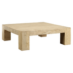 Outside The Box 55x55x18 Ravello Reclaimed Aged Wood Square Coffee Table In Natural Weathered