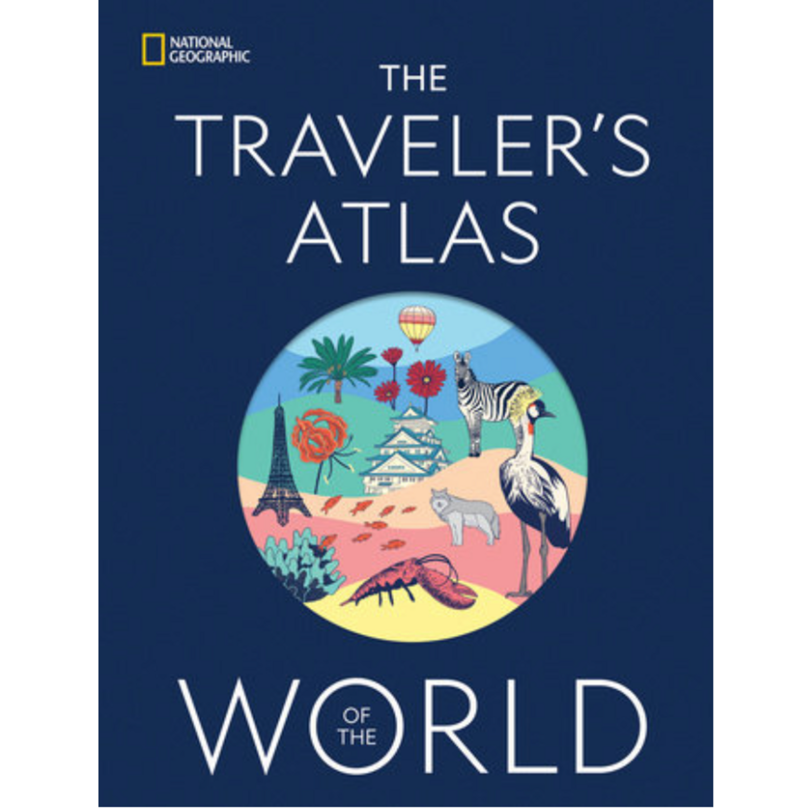 Outside The Box Traveler's Atlas of the World Hardcover Book