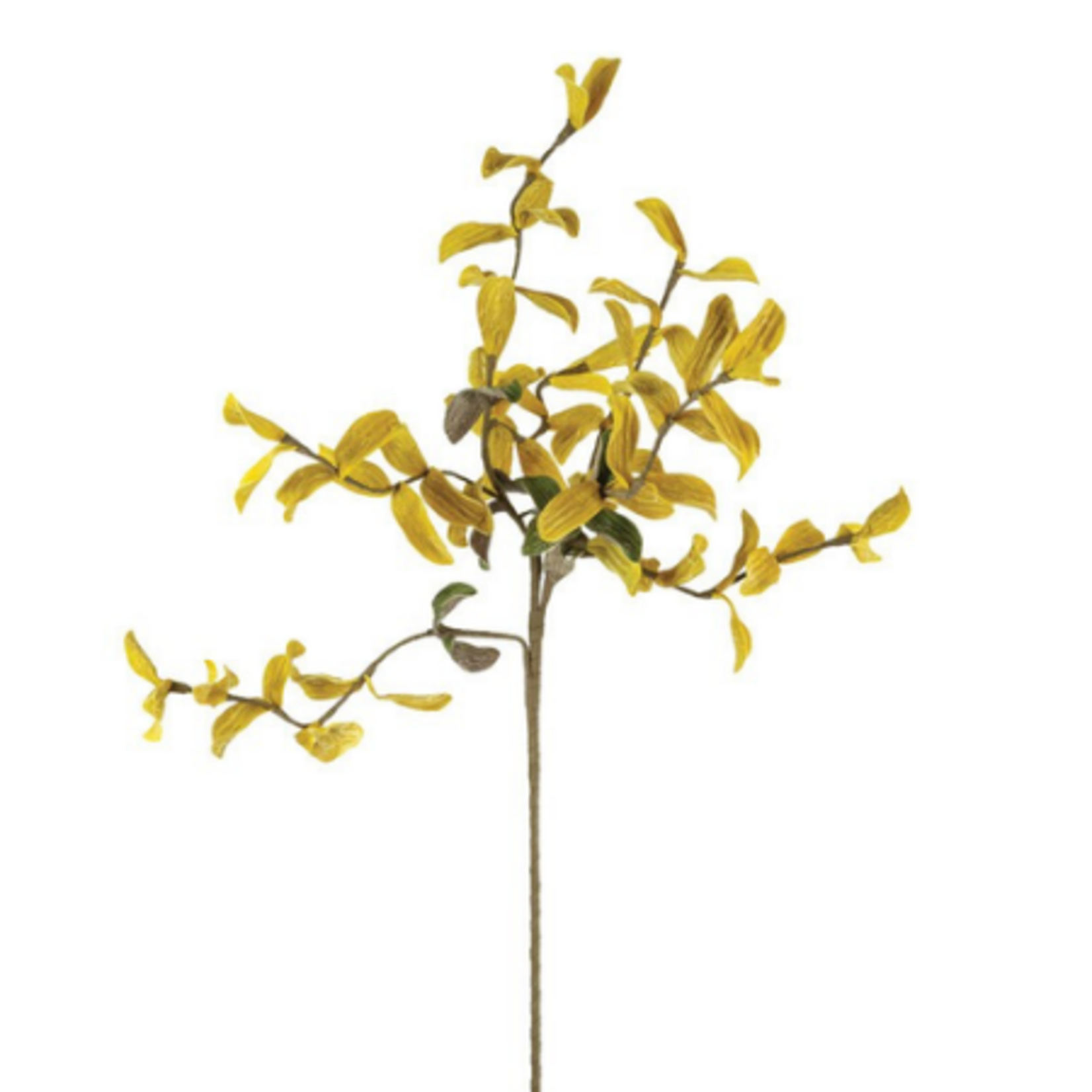 Outside The Box 41" Yellow Kangaroo Paw Branch Leaves Faux Decor