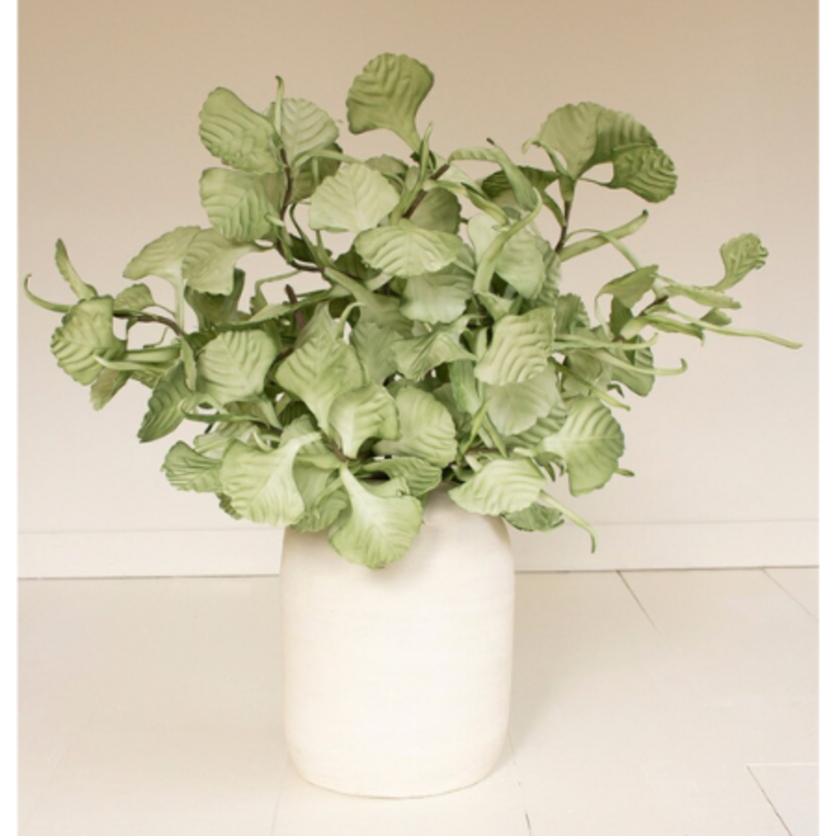 Outside The Box 42"  Banyan Green Leaf Stem Faux Decor