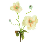 Outside The Box 34" Pink Japanese Anemone Flower Stem Faux Decor