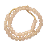 Outside The Box 24" Rose Recycled 14mm Glass Beads