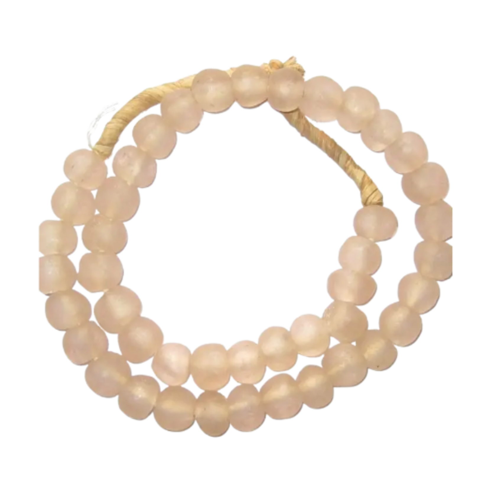 Outside The Box 24" Rose Recycled 14mm Glass Beads