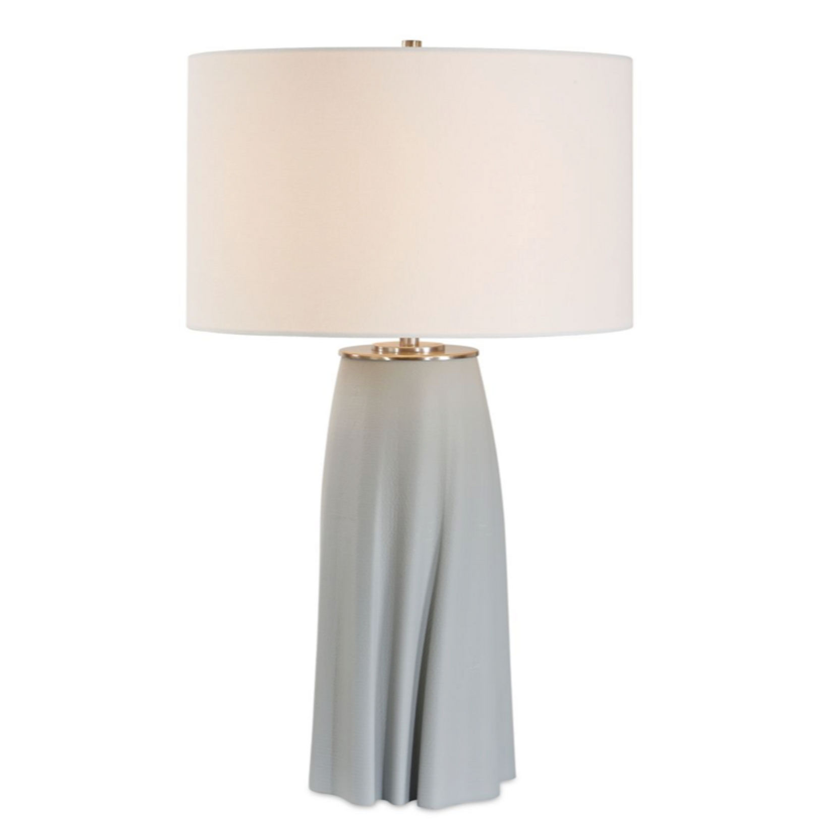 Outside The Box 29" Uttermost Cover Up Light Blue Ceramic Table Lamp