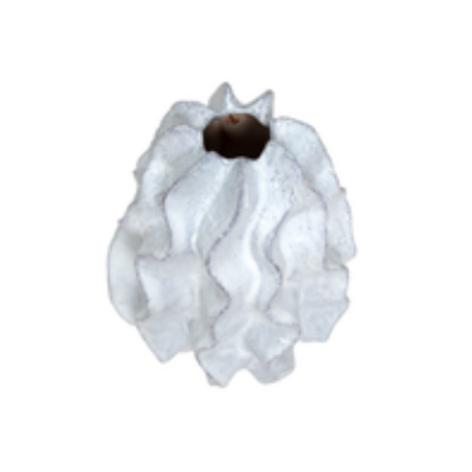 Outside The Box 10" Buhler White Ceramic Sculpture Vase