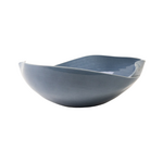 Outside The Box 6" Astra Blue Ceramic Sculptured Bowl