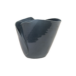 Outside The Box 10" Lamani Deep Blue Ceramic Glazed Bowl