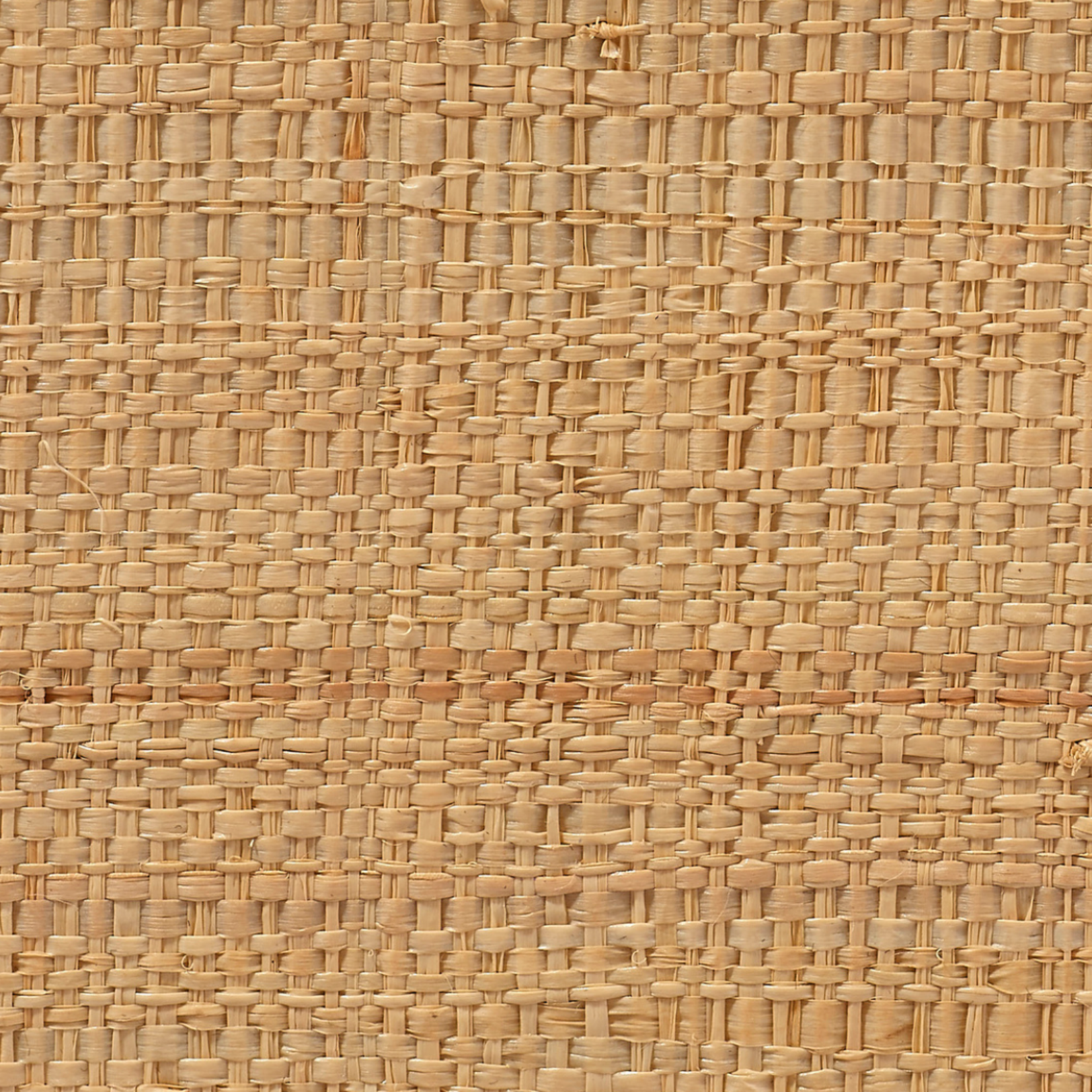 Outside The Box 15x14 Wonderland Scalloped Natural Raffia Square Tray