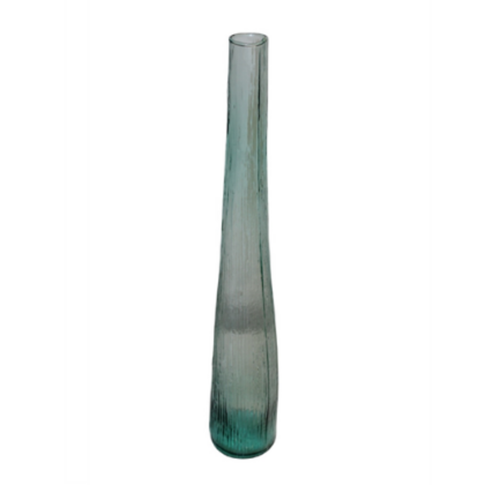 Outside The Box 22" Harmony Clear 100% Recycled Glass Hand Crafted Vase