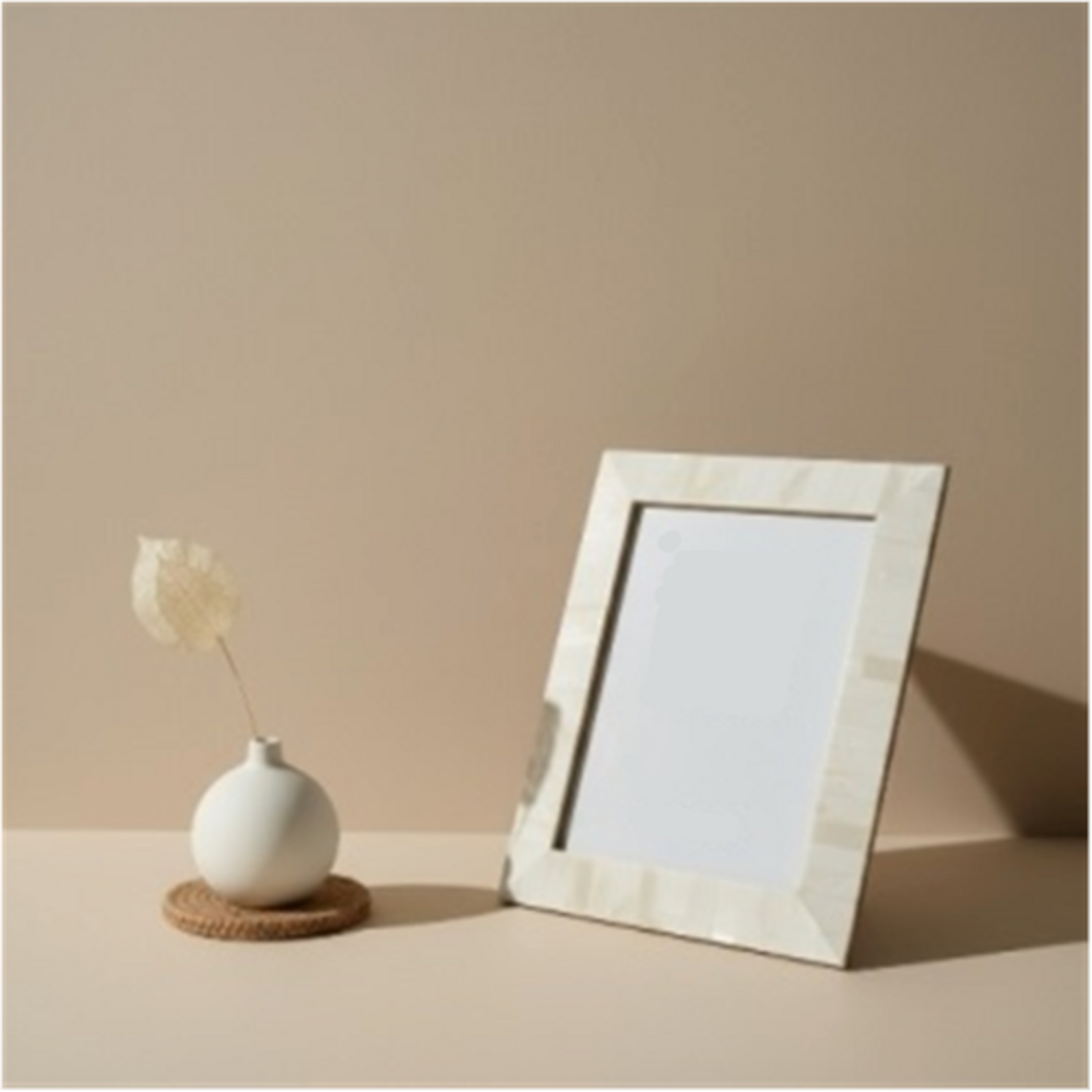 Outside The Box 8x10 Bone White Photo Frame