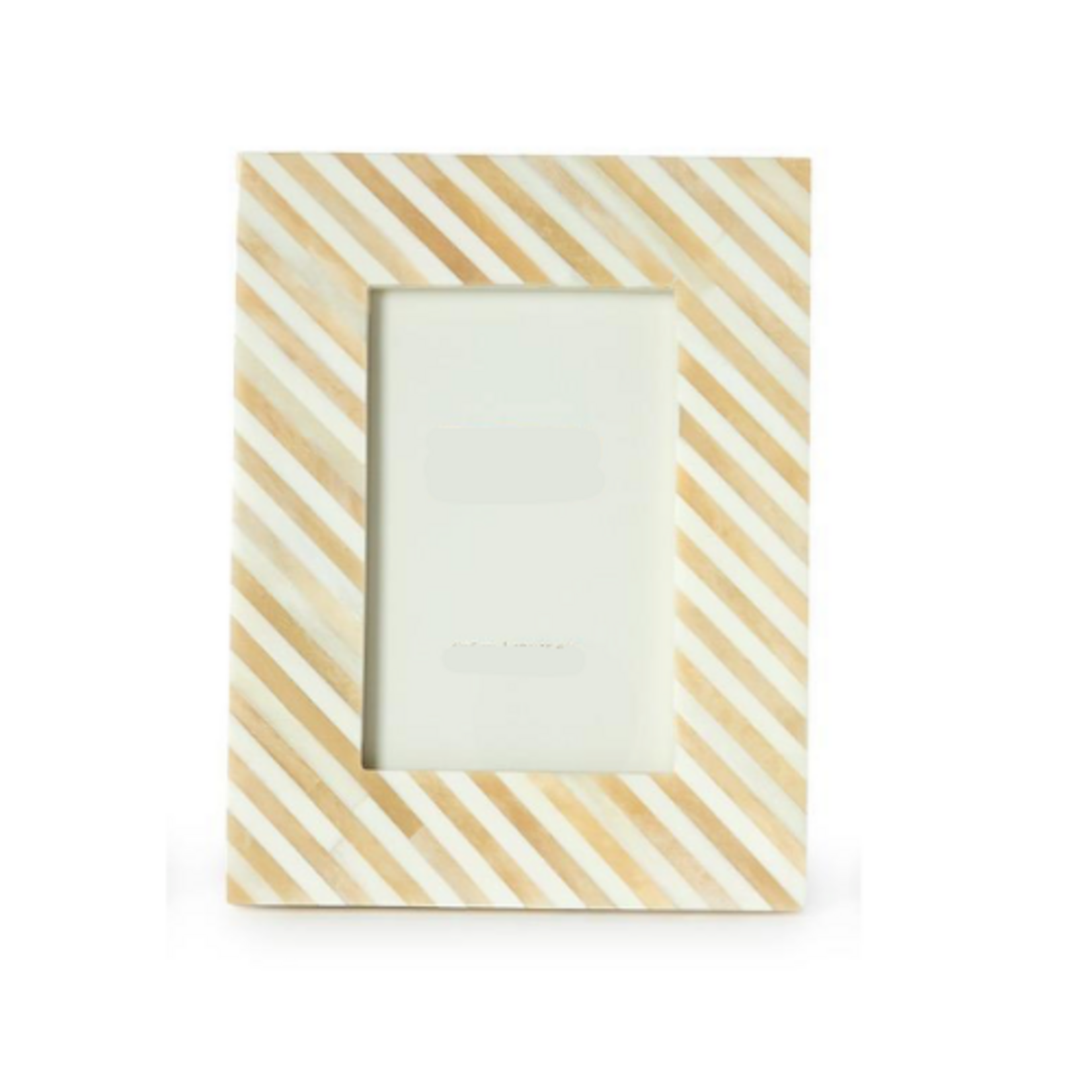 Outside The Box 4x6 Natural & White Mosaic Bone Inlay Photo Frame [3 Designs - SOLD SEPARATELY]
