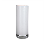 Outside The Box 12" Estelle White Glass Cylinder Vase