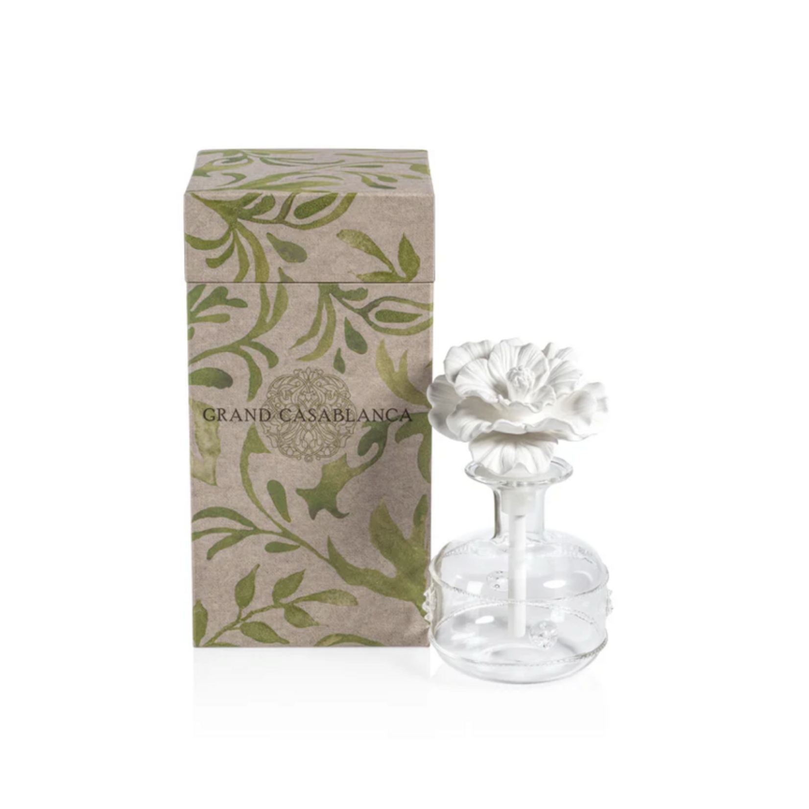 Outside The Box 6.8 oz. Grand Casablanca Porcelain Diffuser In Wild Tuberose