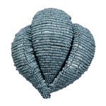 Outside The Box 17" Anguilla Blue Mango Wood Beaded