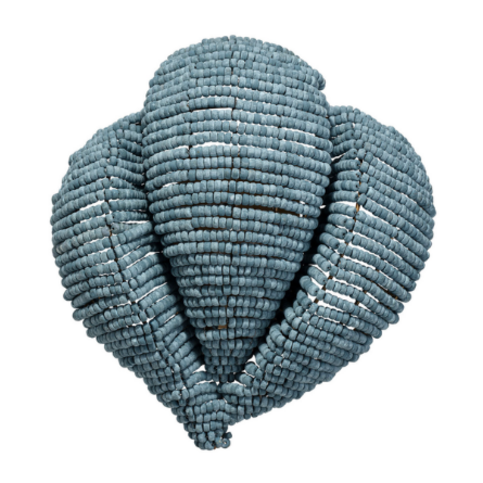 Outside The Box 17" Anguilla Blue Mango Wood Beaded