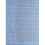 Outside The Box 9' x 12' Natural Fiber Cotton / Jute Blend Hand Woven Area Rug In Faded Denim - 03393