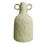 Outside The Box 22" White Paper Mache Hand Crafted Vase / Jug