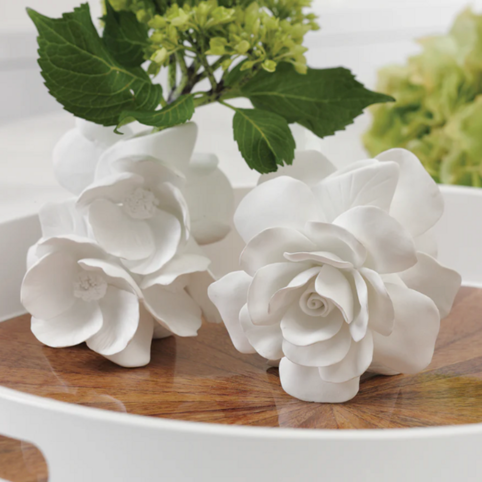 Outside The Box 4" Cameo White Porcelain Vases- SOLD SEPARATELY