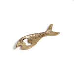 Outside The Box 5" Fish Antique Gold Bottle Opener