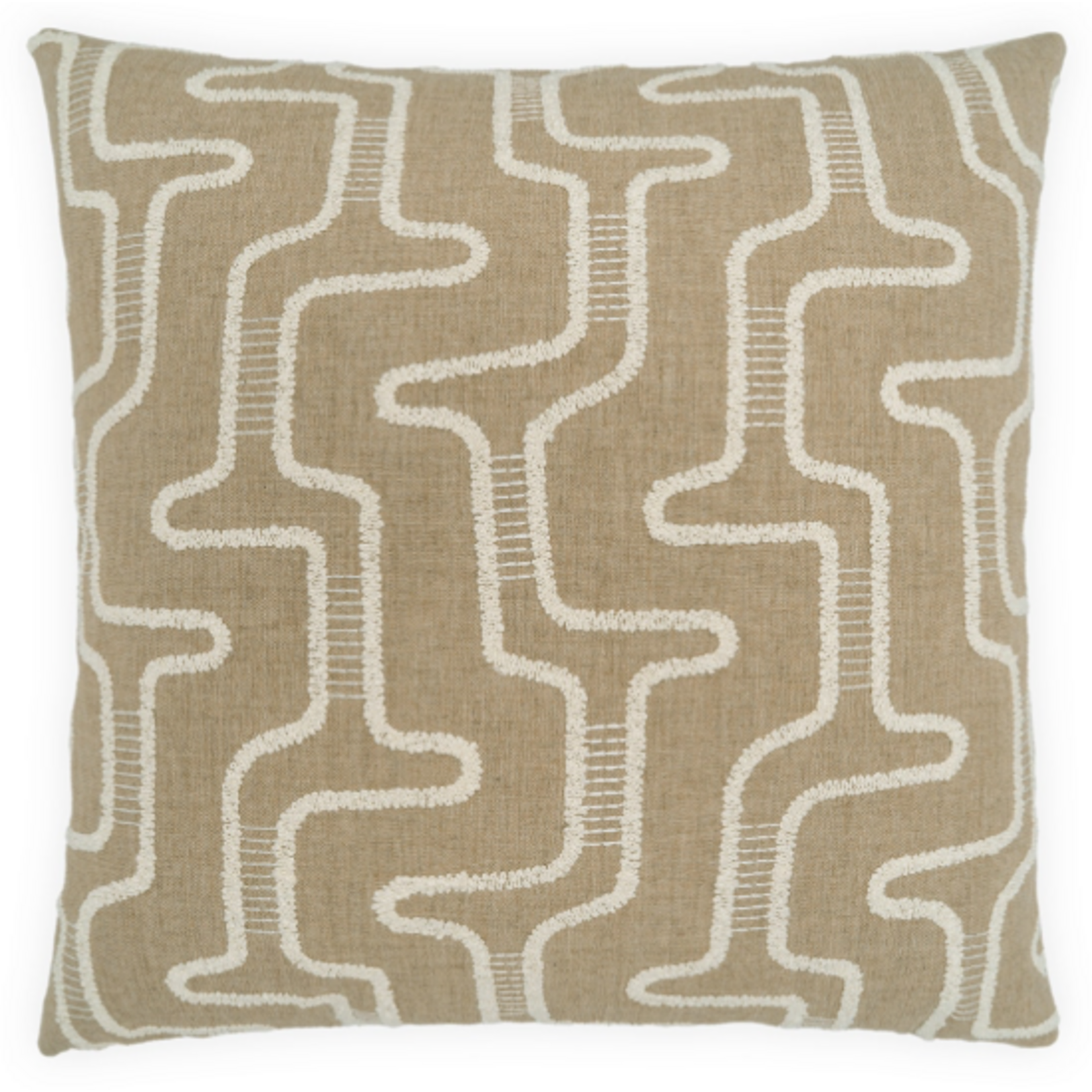 Outside The Box 24x24 Mazeo Square Feather Down Pillow - DV Kap