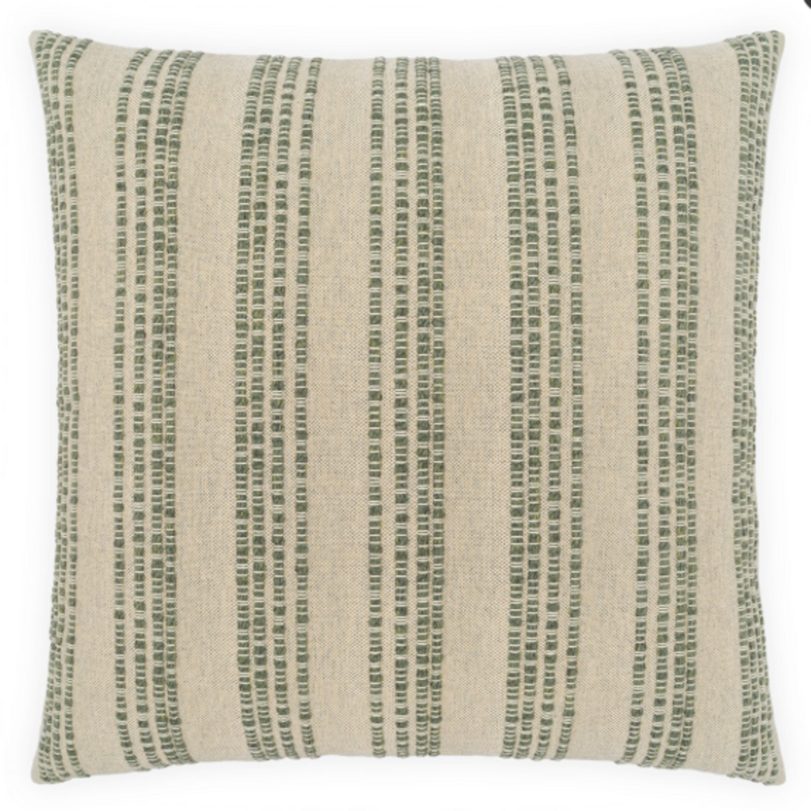 Outside The Box 24x24 Loom Line Square Feather Down Pillow In Cypress - DV Kap