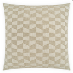 Outside The Box 24x24 Wilkie Square Feather Down Pillow In Dune - DV Kap