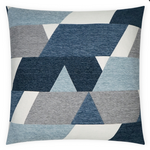 Outside The Box 24x24 Hooray Square Feather Down Pillow In Ocean - DV Kap