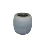 Outside The Box 9" Cadmus Blue Textured Glass Vase