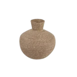Outside The Box 14" Natural Jute Woven Vase