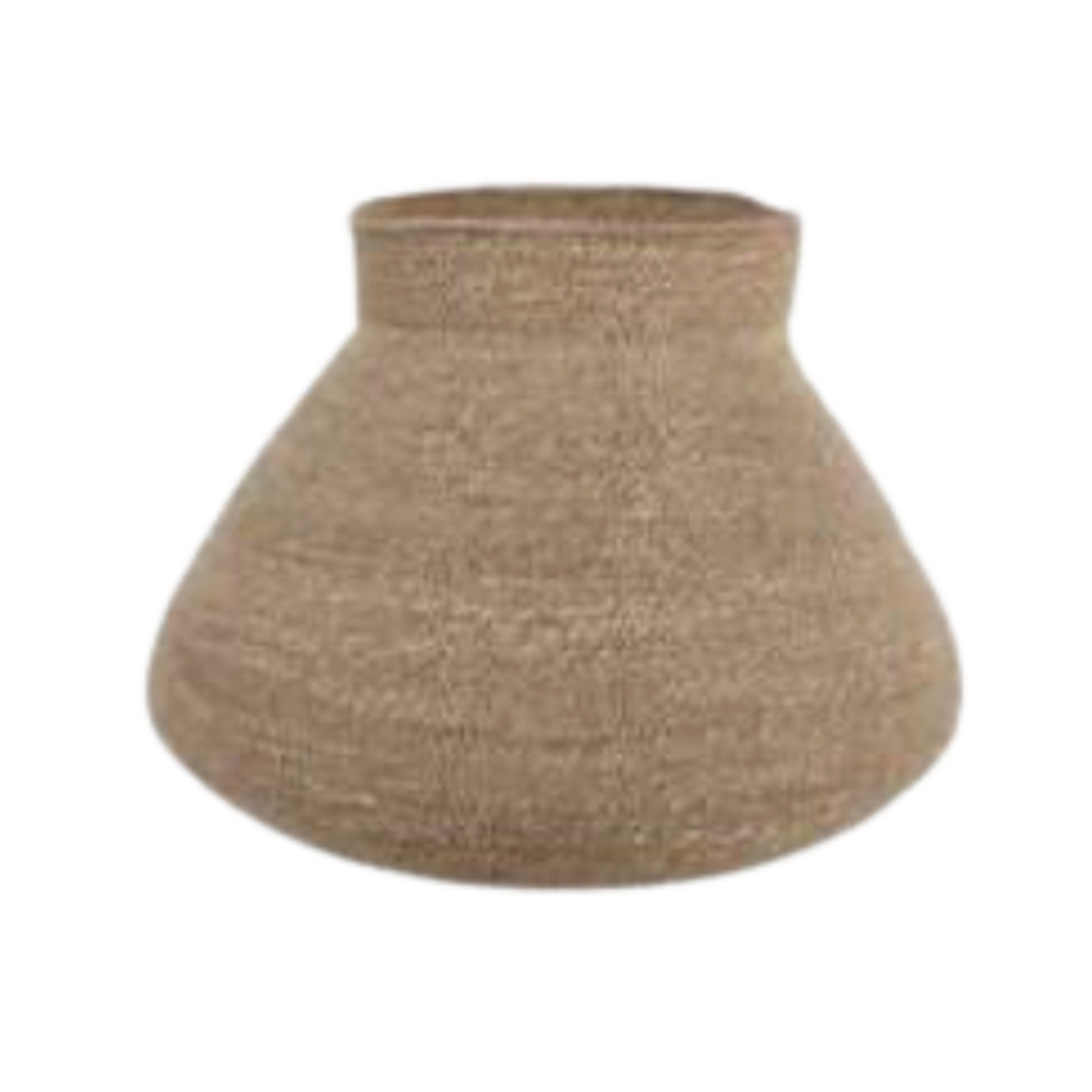 Outside The Box 17" Natural Jute Woven Vase