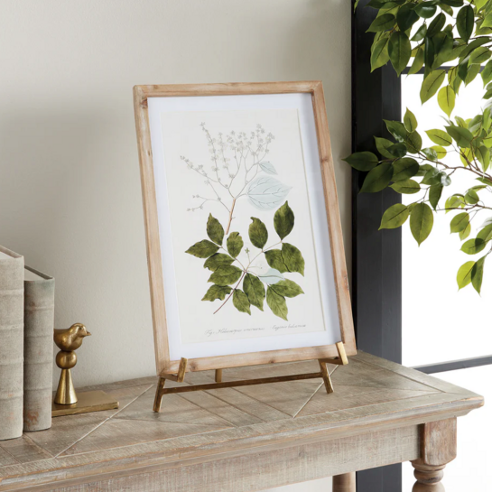 Outside The Box 15" Logan Gold Metal Easel