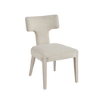 Outside The Box Avaline Monique Linen & White Oak Side Dining Chair