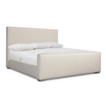 Outside The Box 87x100x60 Tribeca Double Welt Flange Upholstered King Bed (B129)