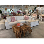 Outside The Box 117 x 68 Maxx Nomad Snow Uni-Down Blend Upholstered RAF Chaise Sofa - Tier 4