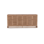 Outside The Box 81x18x38 Jolen Distressed Brown Reclaimed Pine 6 Door Server / Console