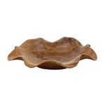 Outside The Box 20" Henning Natural Teak Wood Bowl