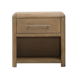 Outside The Box 28x18x27 Tricia Rubber Wood 1 Drawer Night Stand