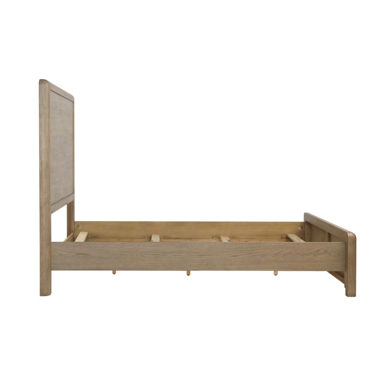 Outside The Box 68x87x59 Tricia Natural Rubber Wood Queen Bed