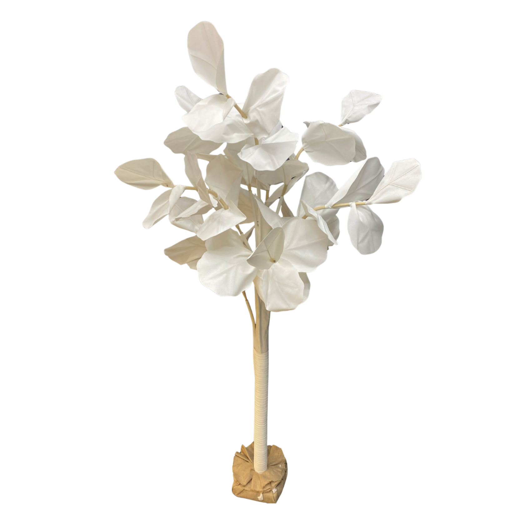 Outside The Box 7' Fiddle Natural Canvas Hand Crafted  Tree Decor