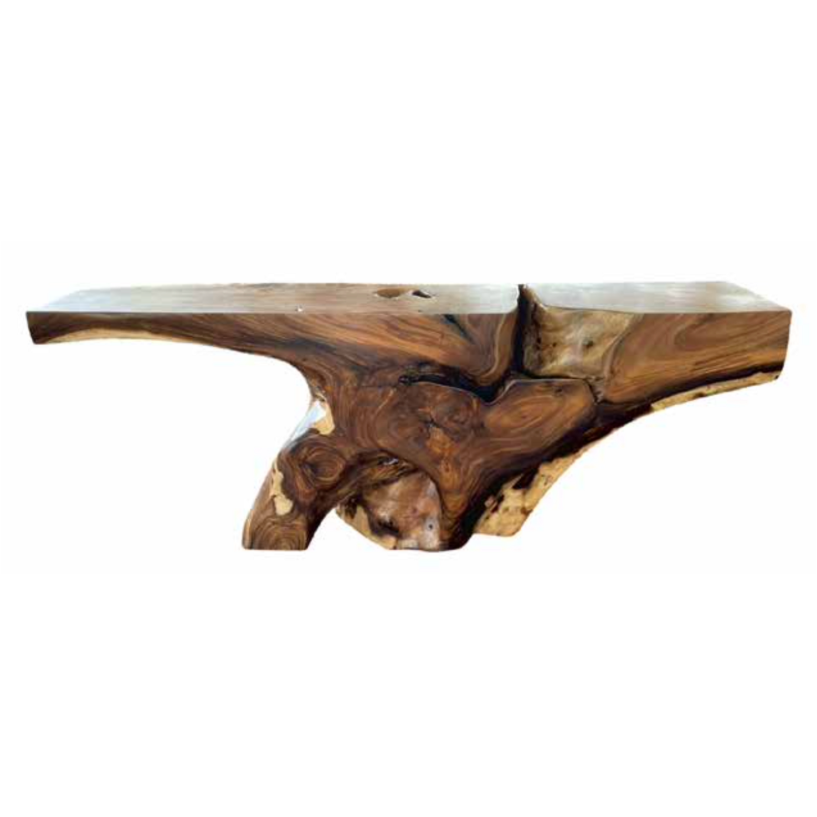 Outside The Box 83x16x31 Acacia Solid Wood Live Edge Console Table #2